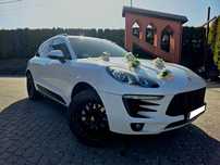 Samochód do ślubu wesela komunie studniówka PORSCHE MACAN S