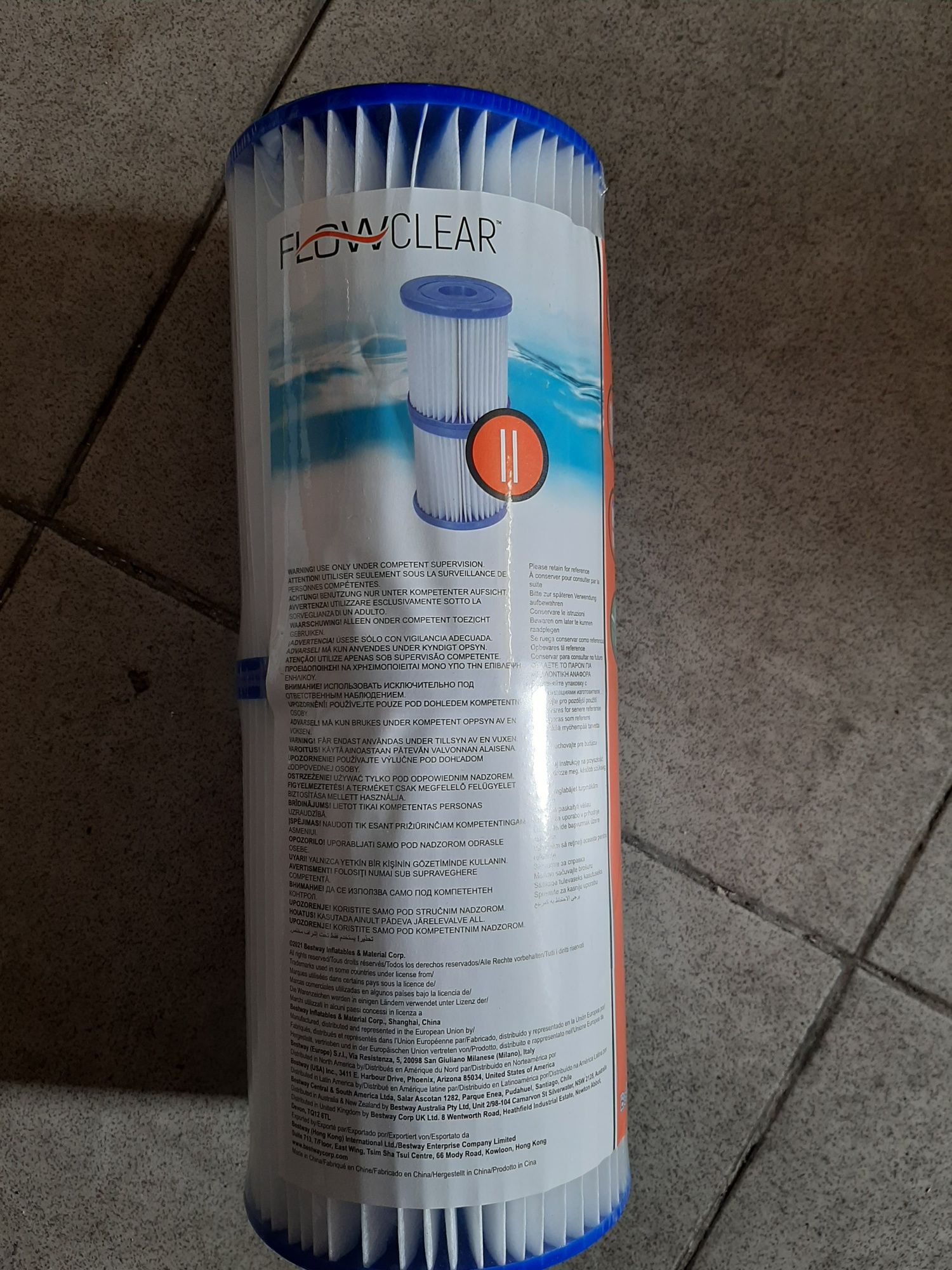 Filtros/cartuchos bestway tipo ll