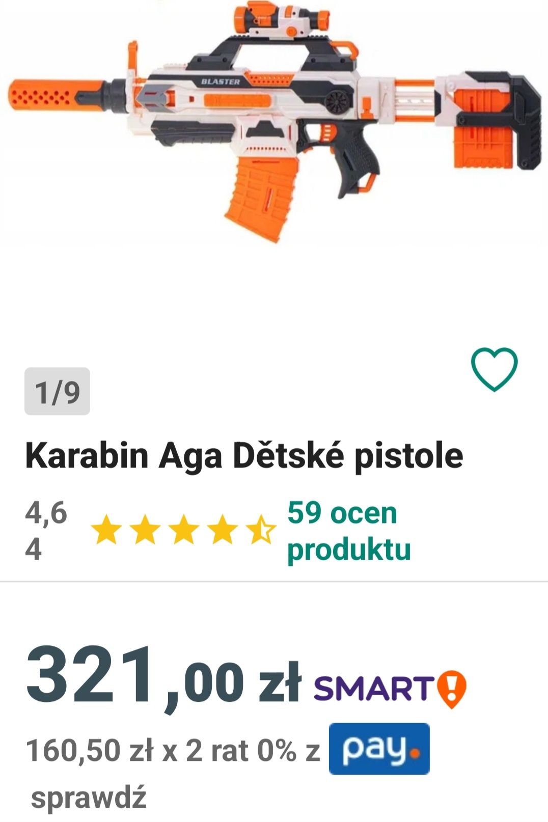 Duży Karabin blaster