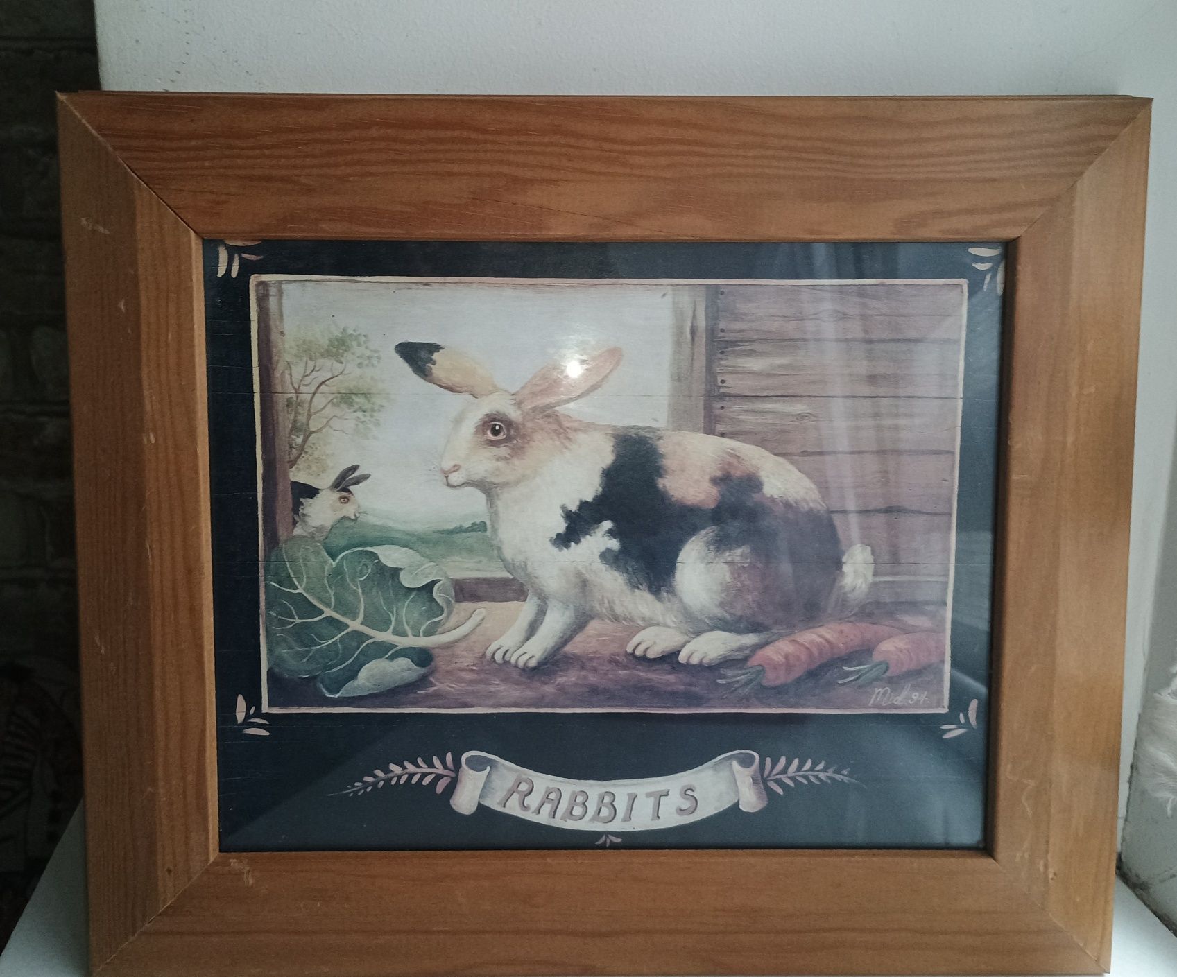 Картини з кроликами "Rabbits" та "Cottontail"