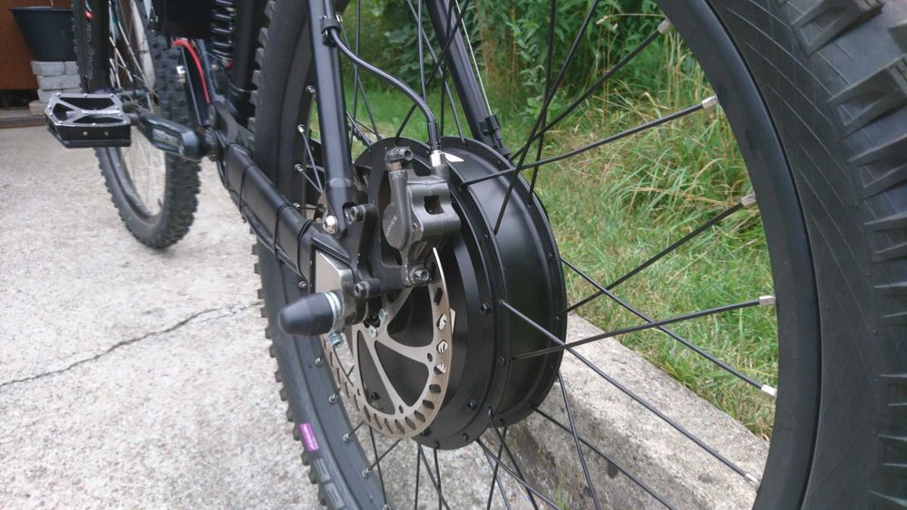 Kona Stinky konwersja E-bike