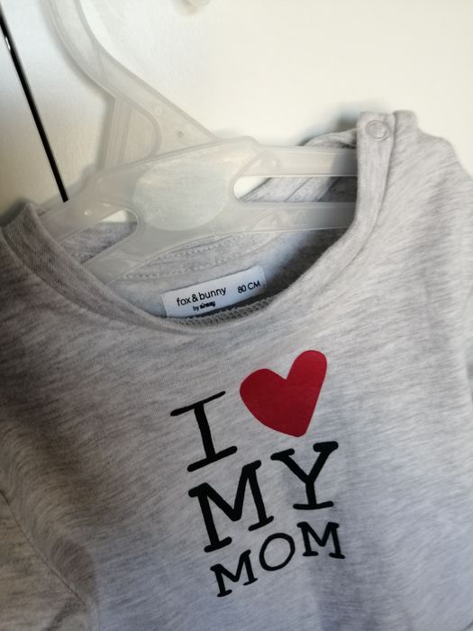 Bluza I love my mom 80 Sinsay