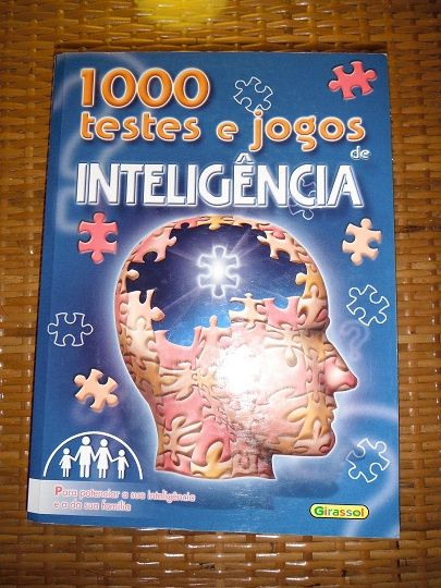 Livro 1000 Testes e Jogos de Inteligência