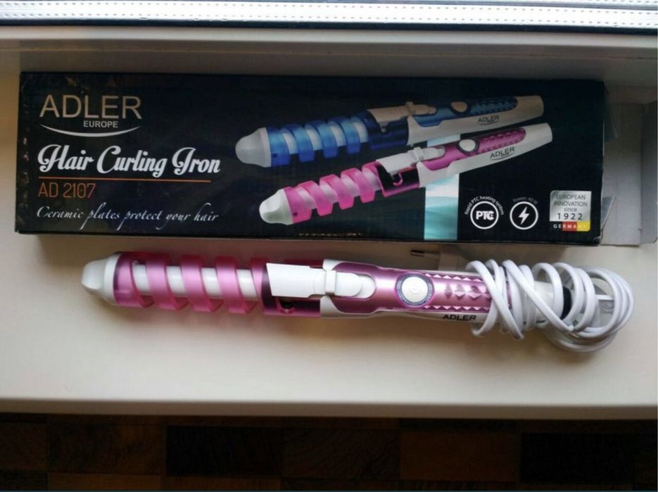 Плойка Adler AD 2107, майже нова, з коробкою та інструкцією.