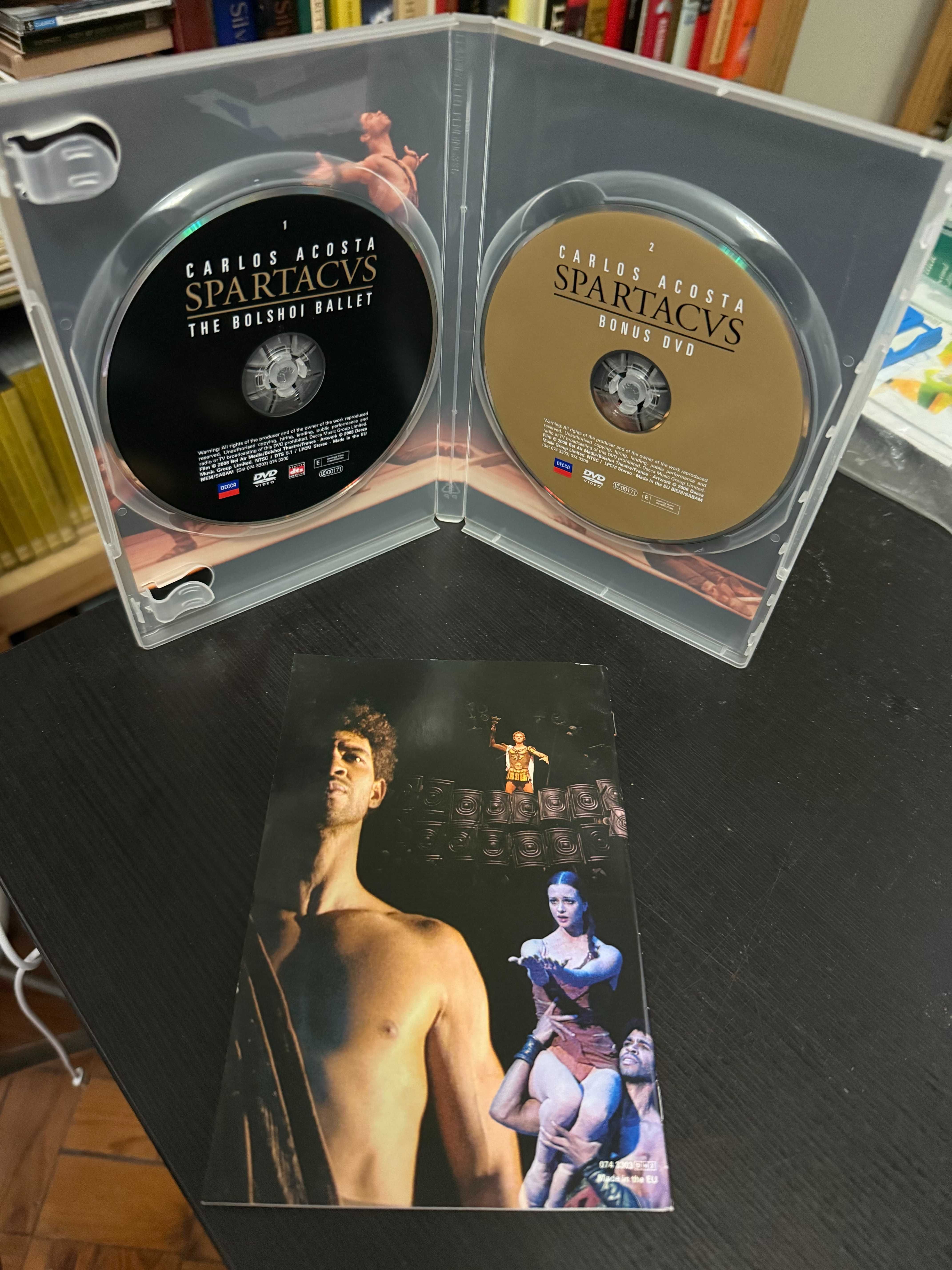 Khatchaturian – Spartacus – Acosta, Kaptsova, Volchkov – Klinichev