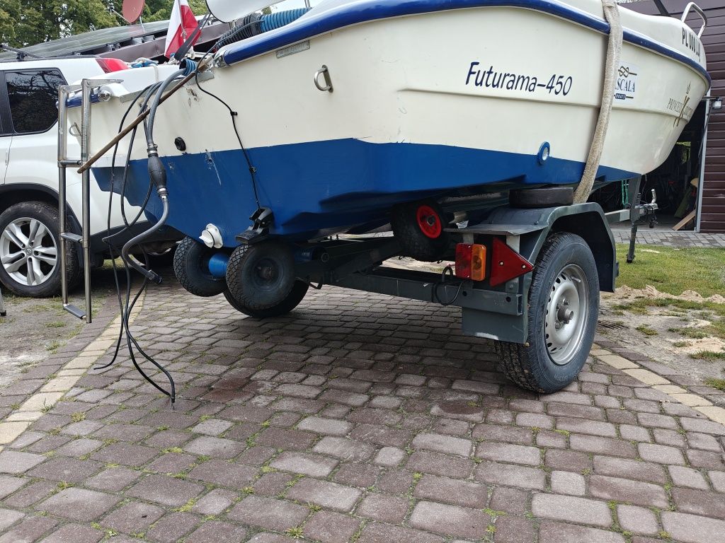 Łódź motorowa sprzedam lub zamienię