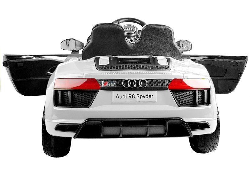 auto na akumulator audi r8 spyder biały