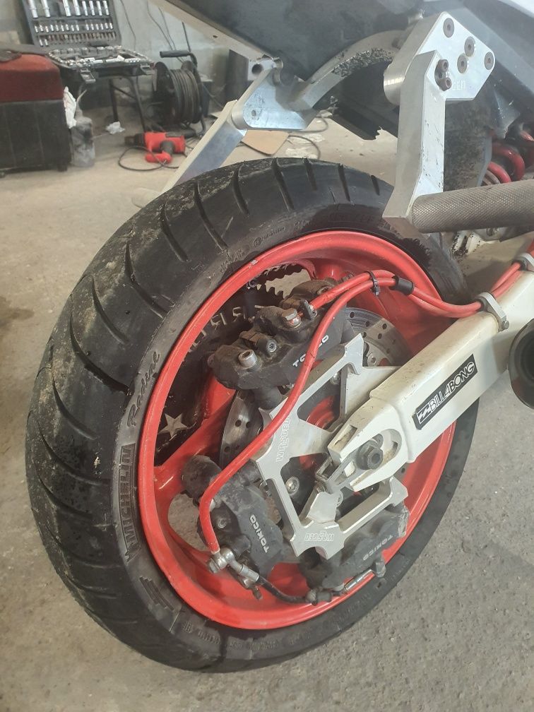 Honda CBR f4i s stunt zamiana cross auto