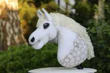 Hobby horse A4 siwy jabłkowity