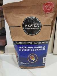 Кава Zavida hazelnut vanilla Завіда ваніль горіх в зернах Канада