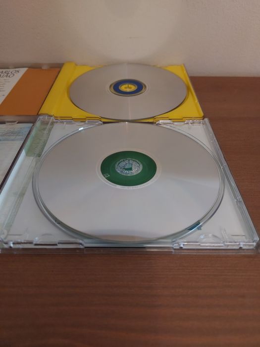 CDs Carlos Paião - Play-Back & Pó de Arroz (Como Novos)