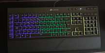 Teclado Gaming Corsair RGB layout PT