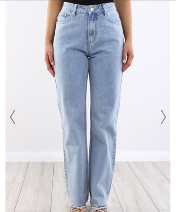 Джинси  44 розмір Saint Genies Diamante Jean Light Blue Denim