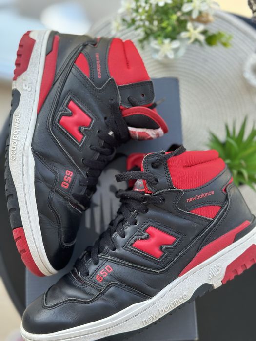 Шкіряні Хайтопи кросівки New Balance