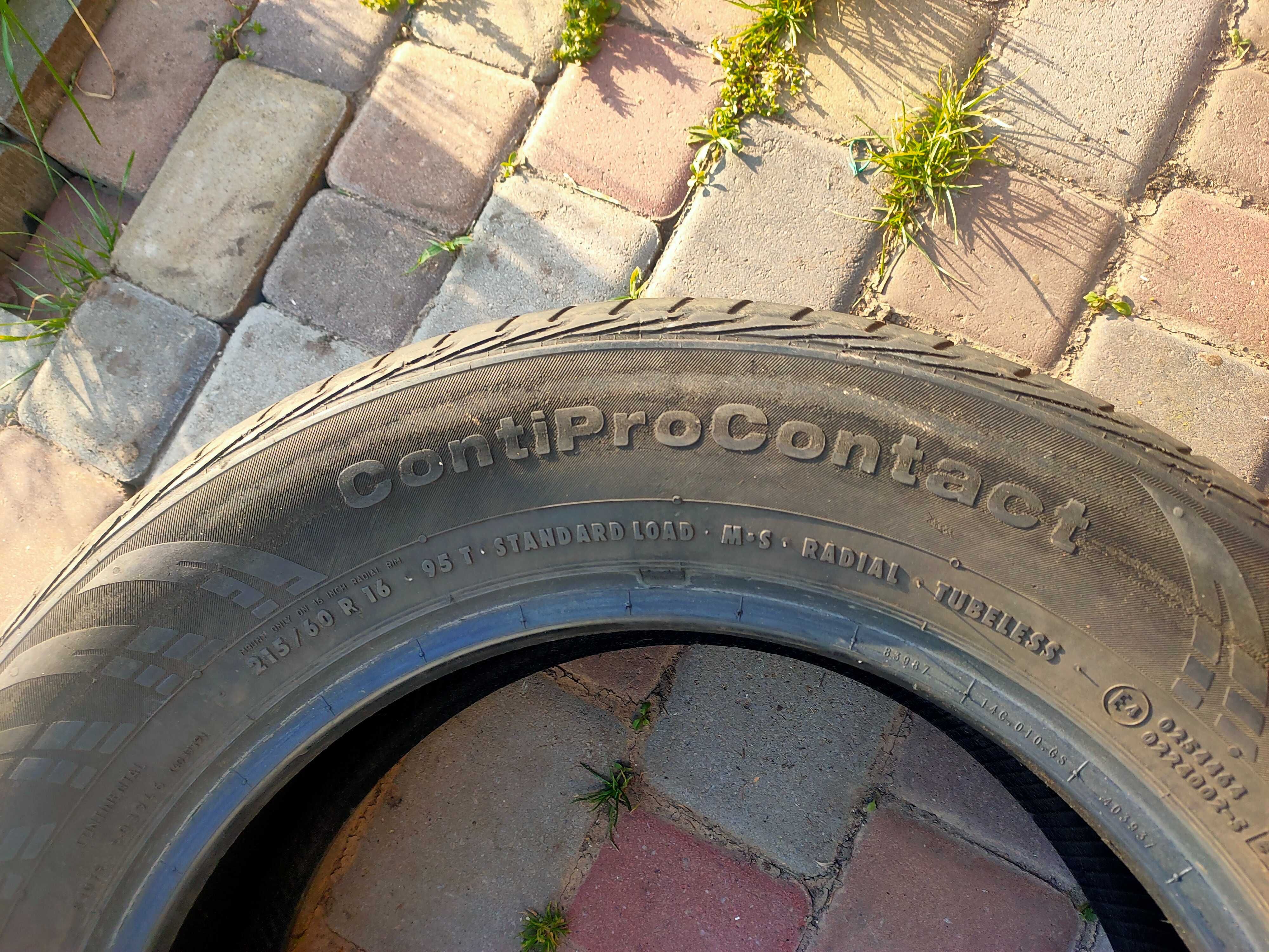 Шини Continental ContiProContact 215/60 r16