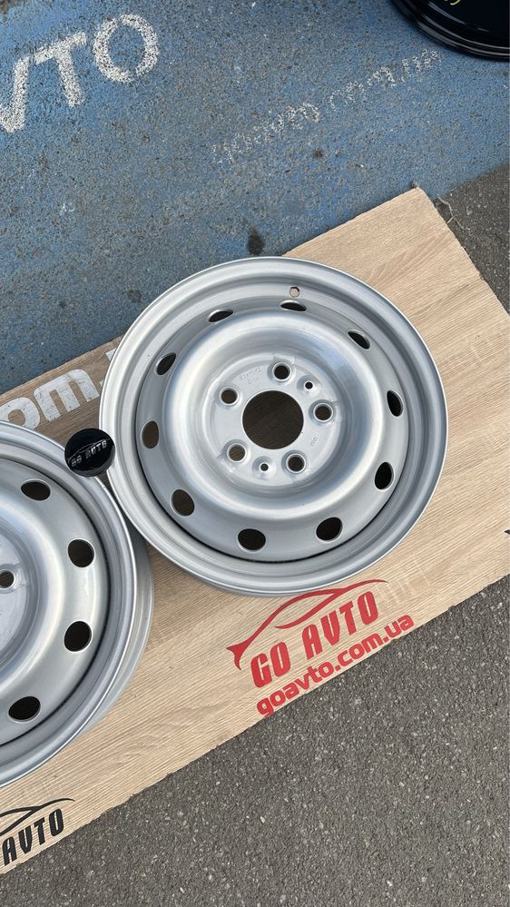 Goauto диски Mercedes 5/130 r16 et60 7j dia84,1 як нові в сріблі