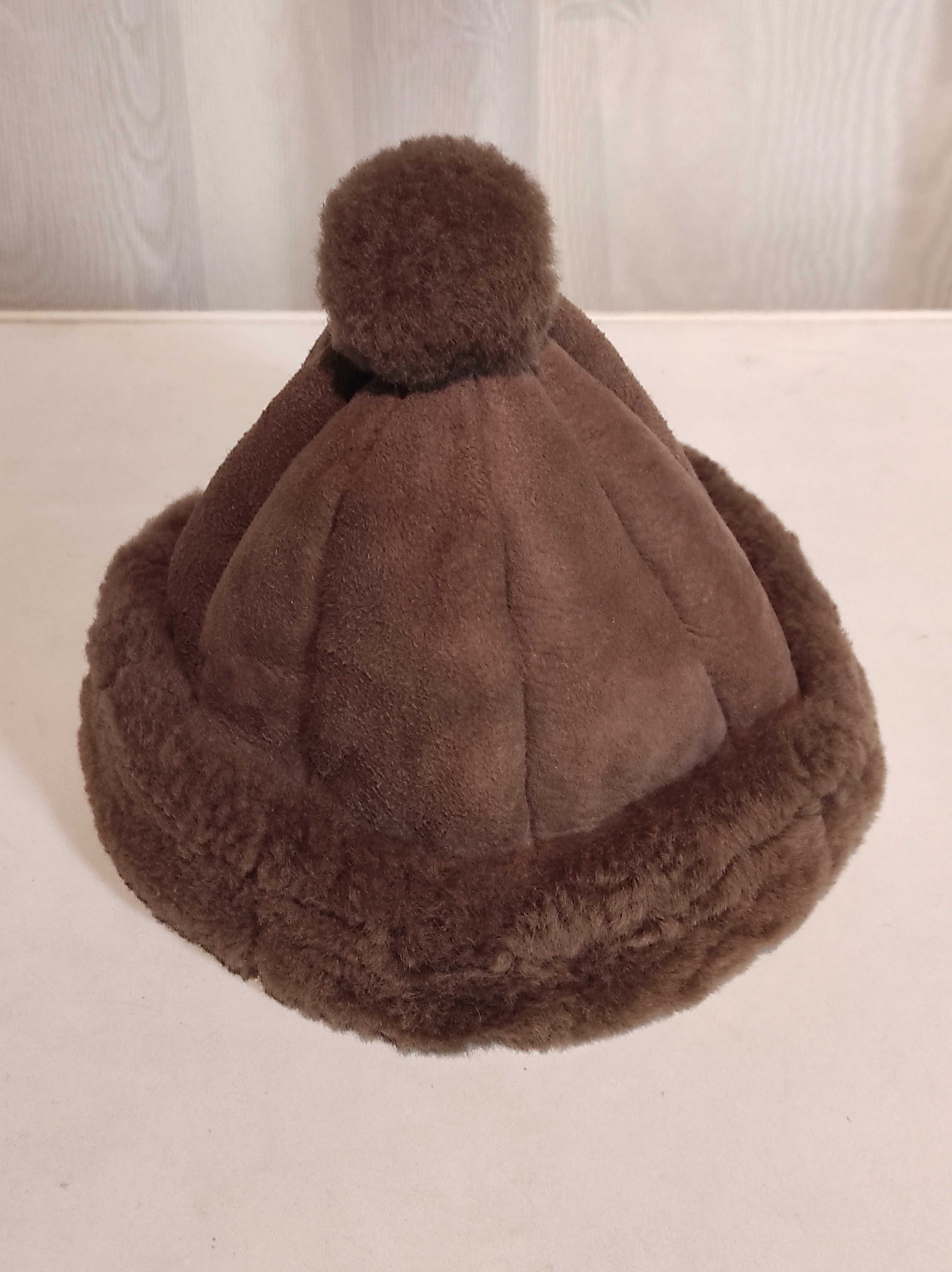 Шапка мутон,цигейка,овчинка,100%натуральне хутро,мехGreat Britain,нова