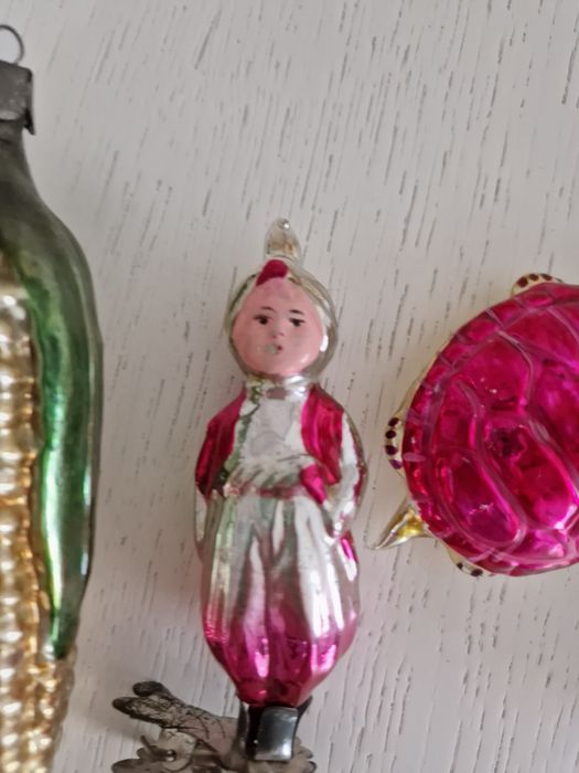 Елочные игрушки времен СССР