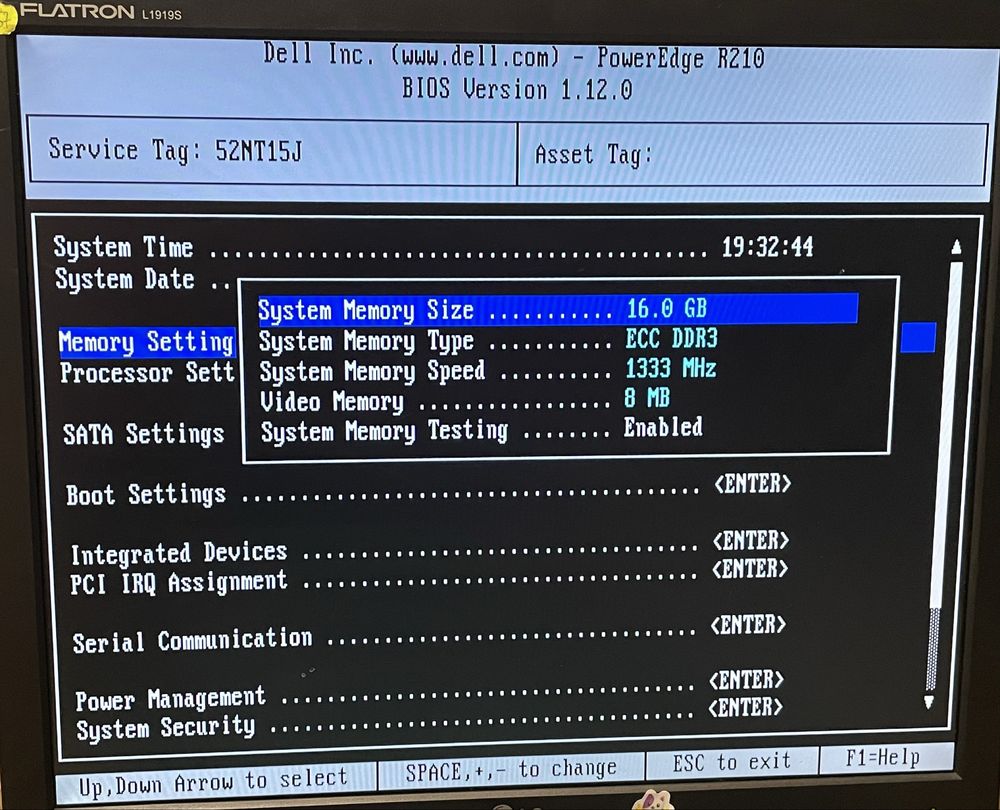 Сервер DELL R210