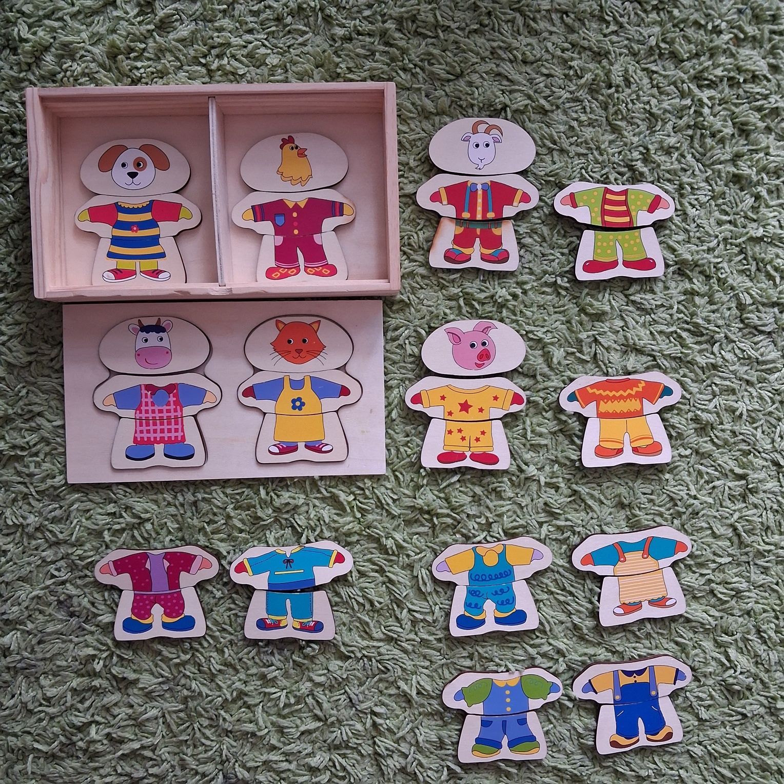 Puzzle i układanki zestaw