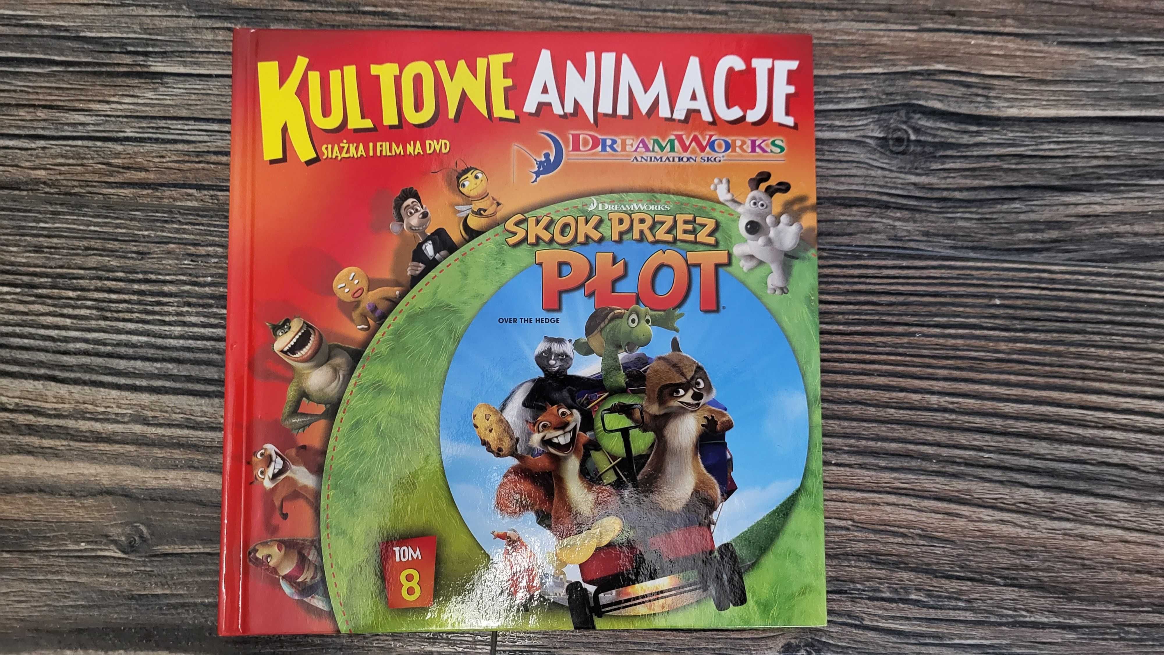 Skok przez płot bajka DVD Kultowe animacje DreamWorks