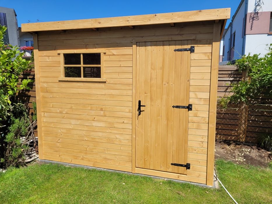 PROMOCJA Nowoczesny domek na narzędzia ogrodowy, narzędziowy,drewu