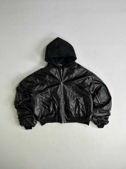 Бомбер MA-1 черный куртка чорна курточка opium archive black L M S XL