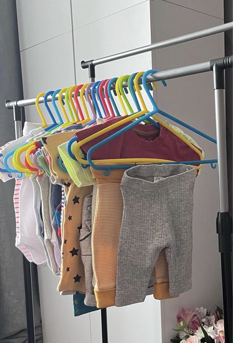 Великий набір, дитячі речі 50-56-62, 0-6міс