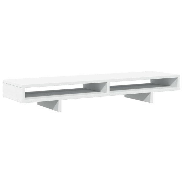 Vidaxl Podstawka Pod Monitor, Biała, 100X27X15 Cm