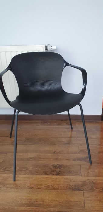 krzeseł do jadalni czarny ELBERT