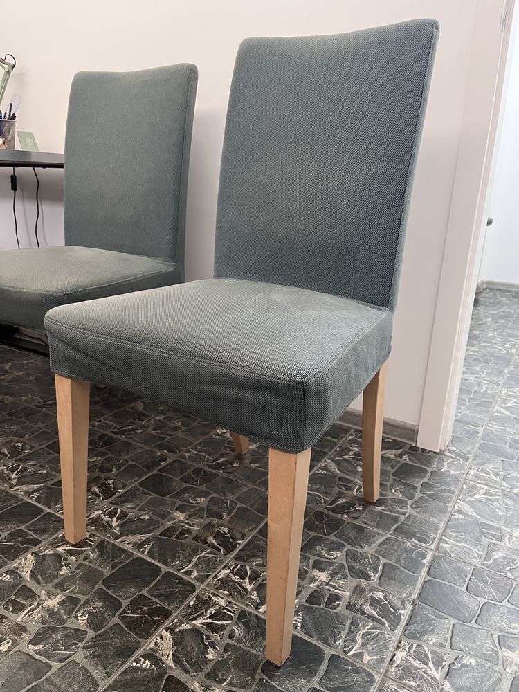 2 krzesla do jadalni ikea henriksdal