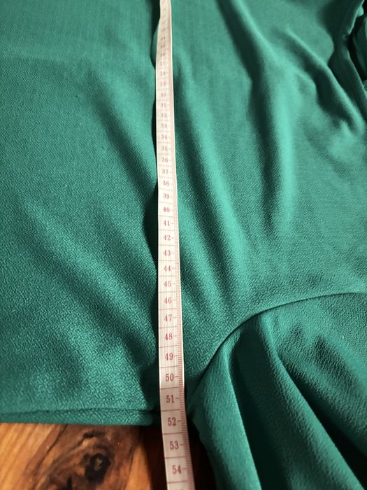 Zielona sukienka,prosta sukienka