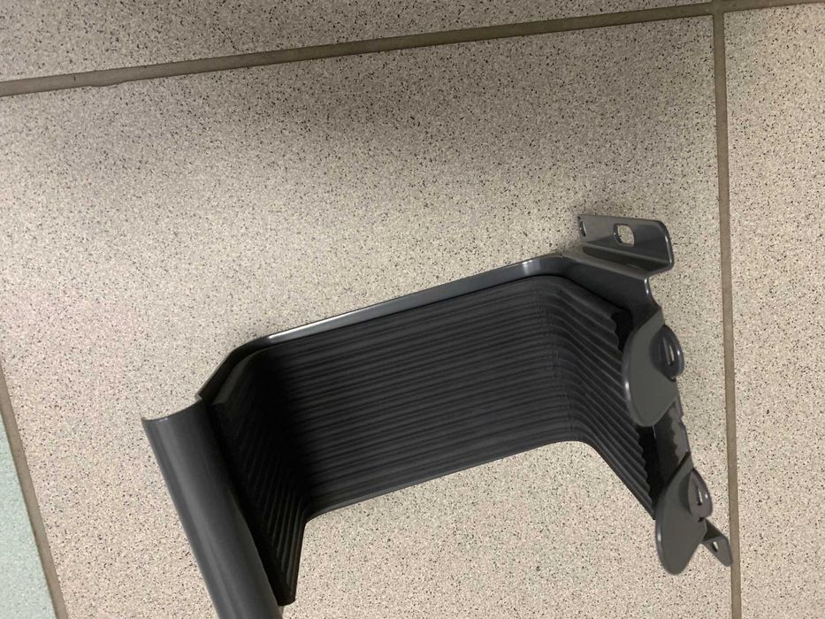 Łącznik rynny doczołowy Galeco Stal2 125mm-grafit