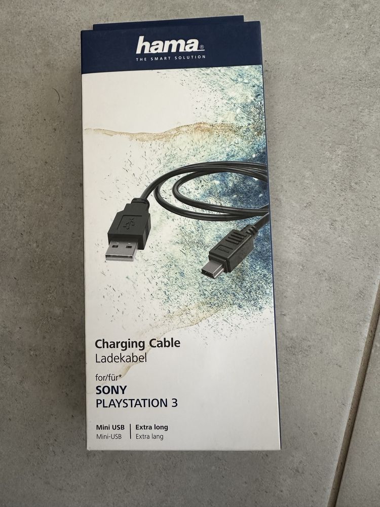Kabel Hama do ładowania kontrolera Sony PlayStation 3