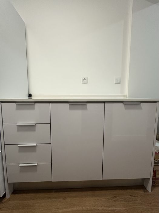 Movel cozinha com Bancada Branco