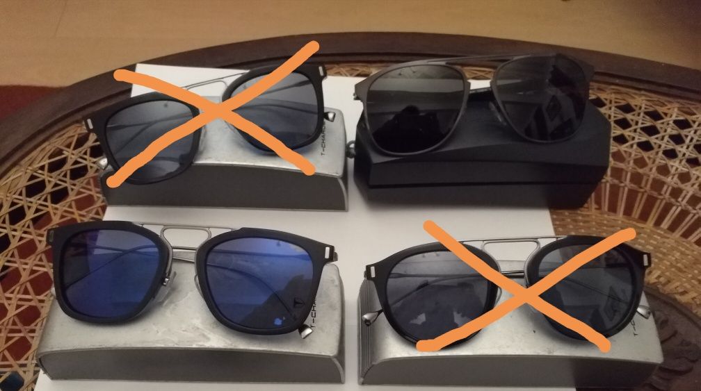 Óculos de sol original police,ray ban,polar,carrera,t-charge,blauer,pj