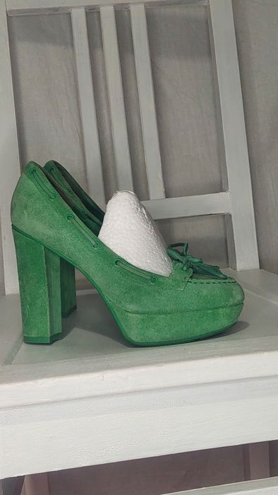 Туфлі , натуральна замша