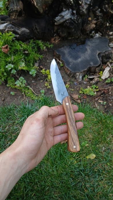 Ręcznie wykuty nóż myśliwski/ nóż edc/Knifemaking.