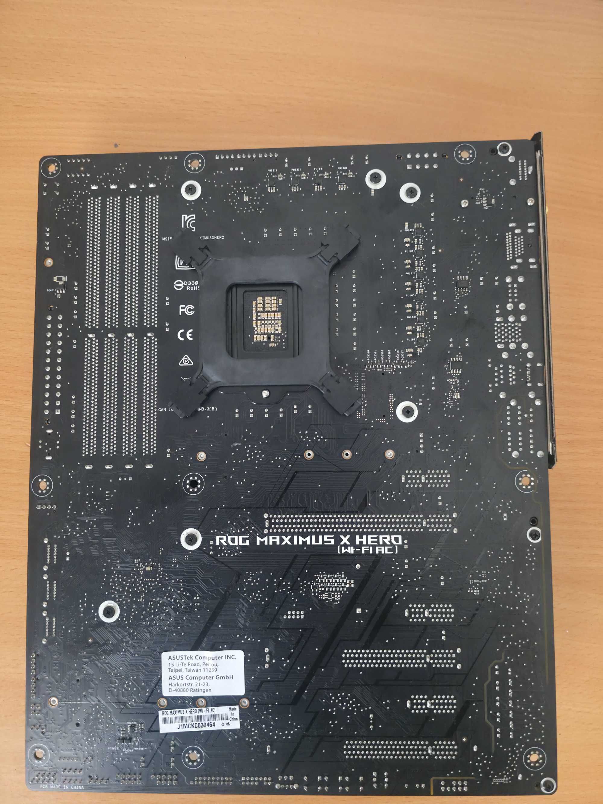 Motherboard Asus ROG Maximus X Hero