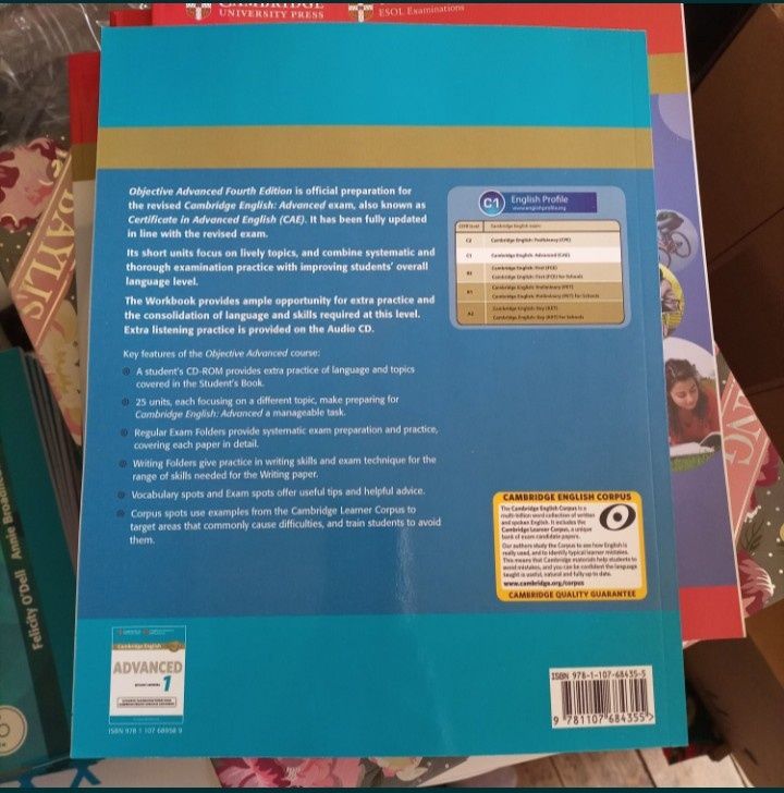 ćwiczenia czyste Objective Advanced Workbook without Answers CD