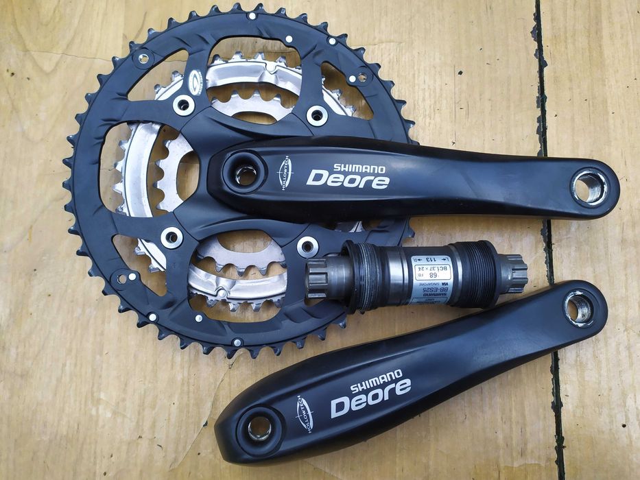 Shimano DEORE korby FC-M530 Hollowtech Dł170mm Trekking 26/36/48t