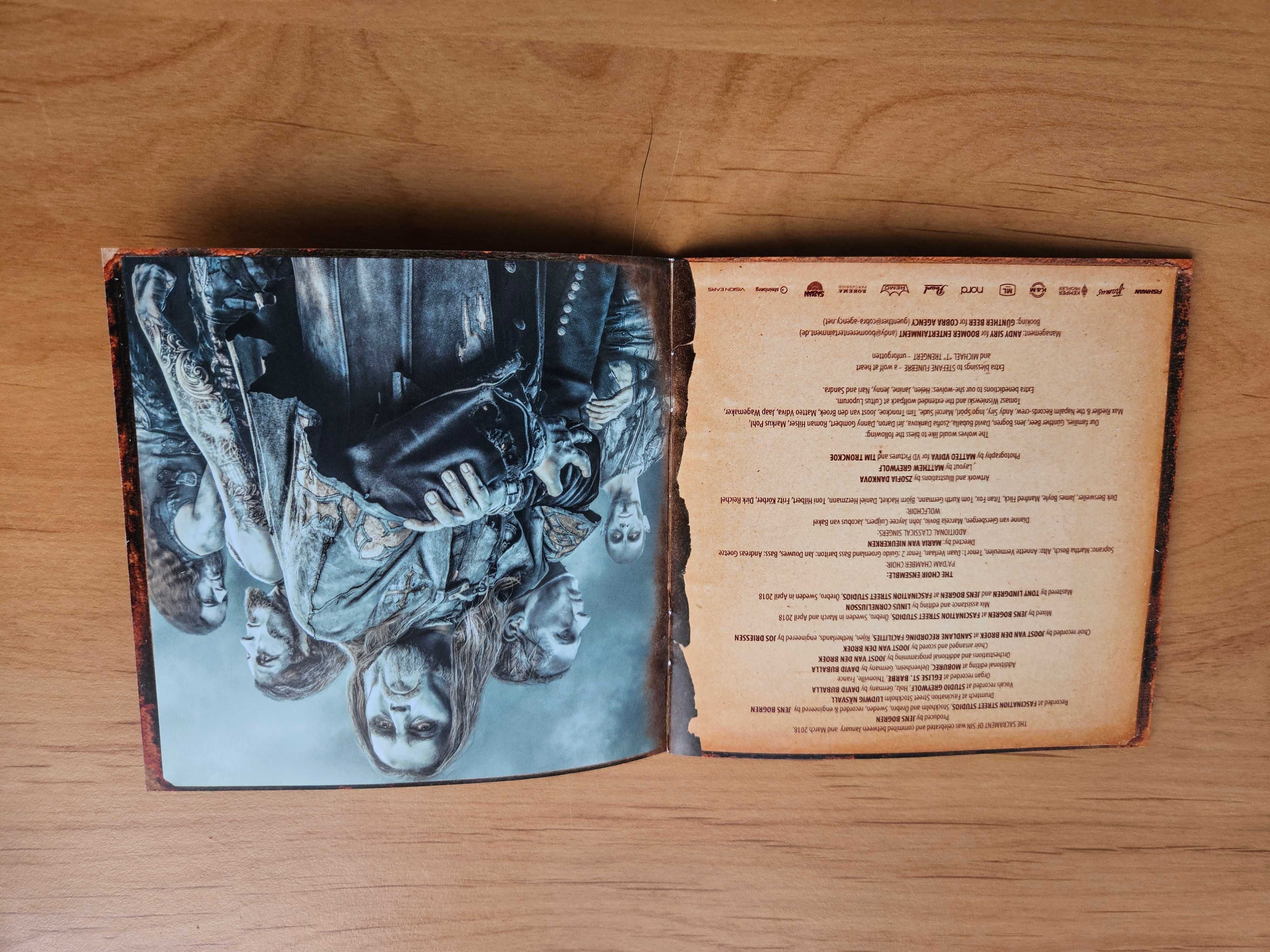 POWERWOLF The Sacrament Of Sin CD 2018 Super Stan