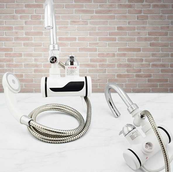 Міні бойлер водонагрівач з бічним підключенням