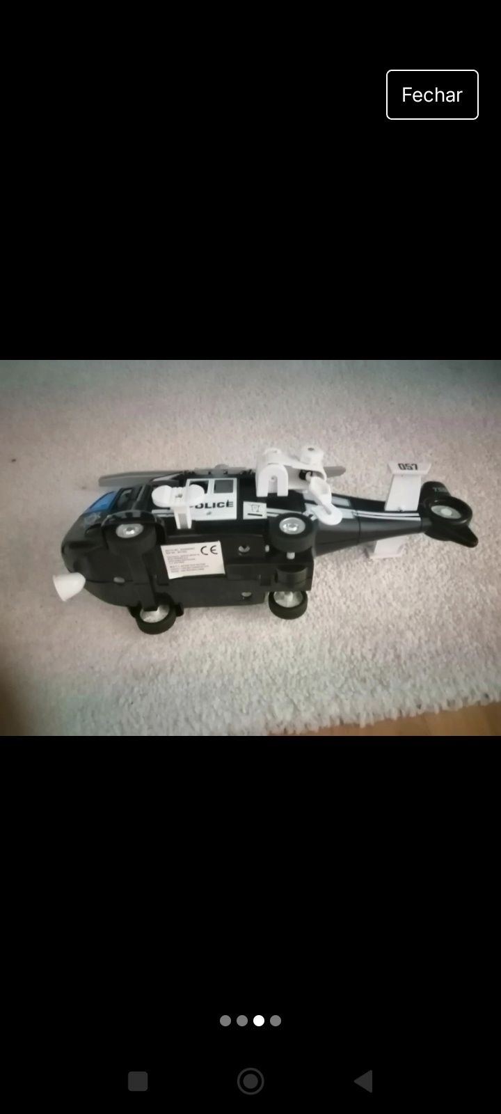 Helicóptero de criança