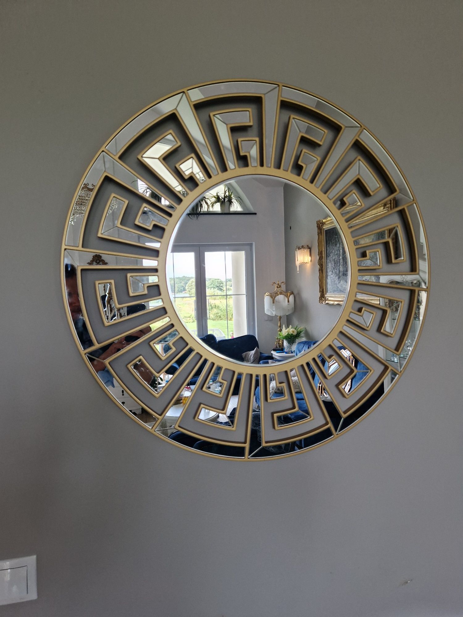 Lustro glamour versace 80 cm