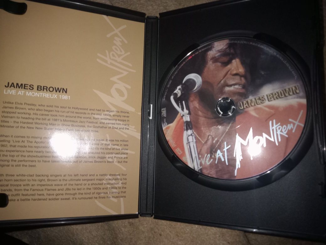 James Brown at Montreux, at Chastain Park Dvds