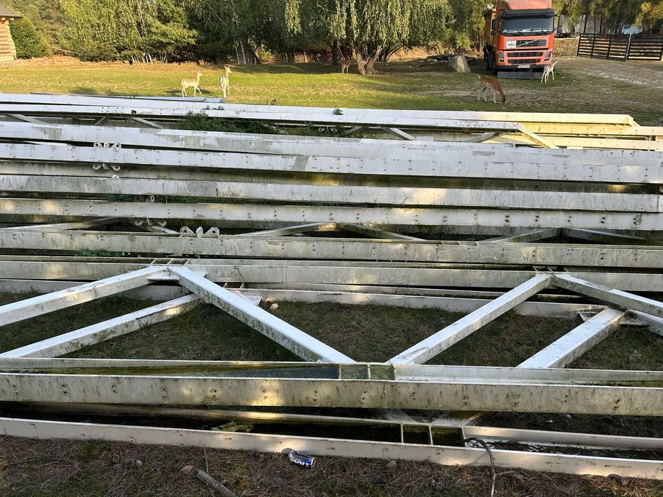 Konstrukcja stalowa 24 x 36 x 8,4 Słupowo dźwigarowa