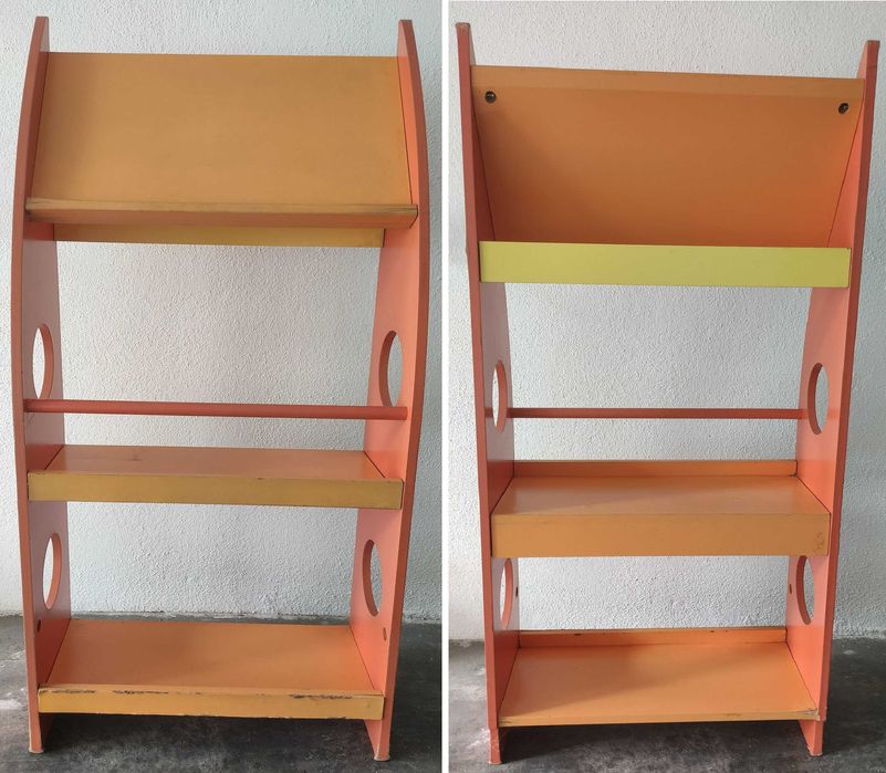 Estante Laranja Design moderno