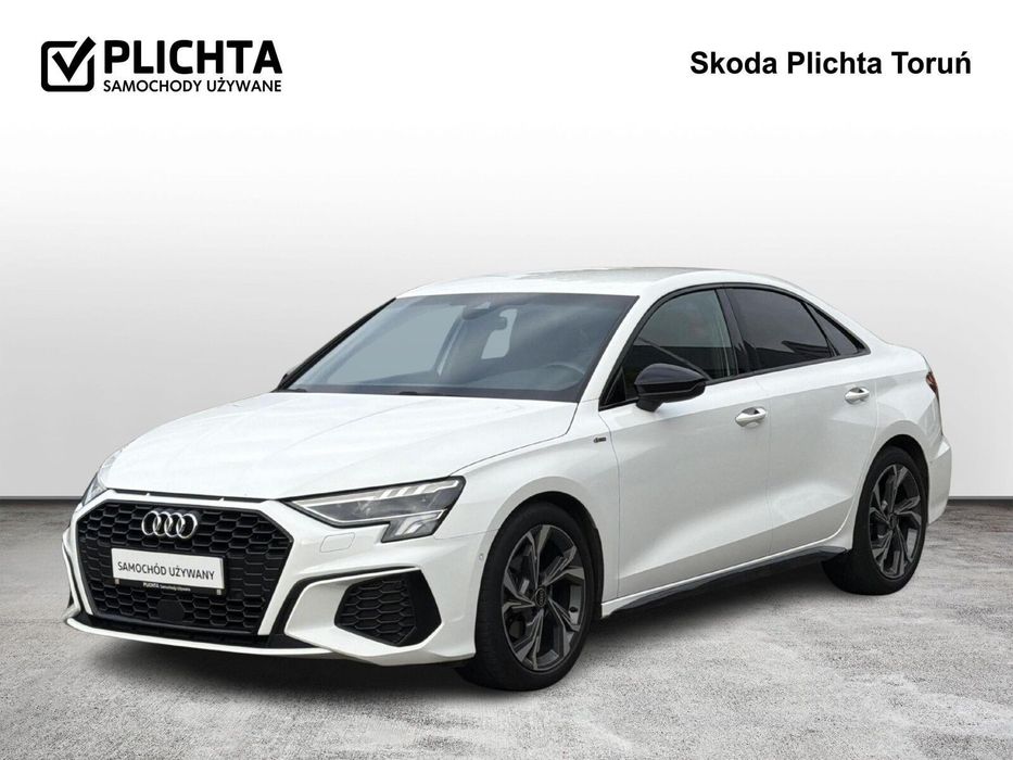 Audi A3 Limousine 1,5 TFSI 150KM DSG S-LINE Kamera Skóry Virtual ACC SalonPL ASO FV23%