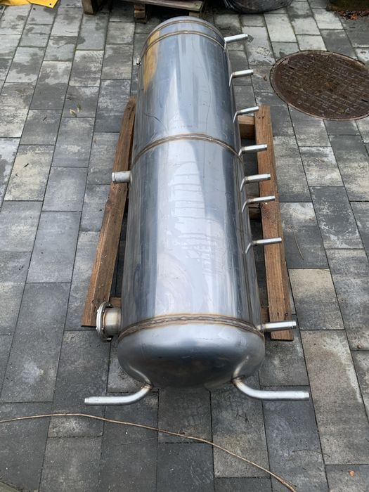 Bufor wymiennik ze stali nierdzewnej, inox, 200l